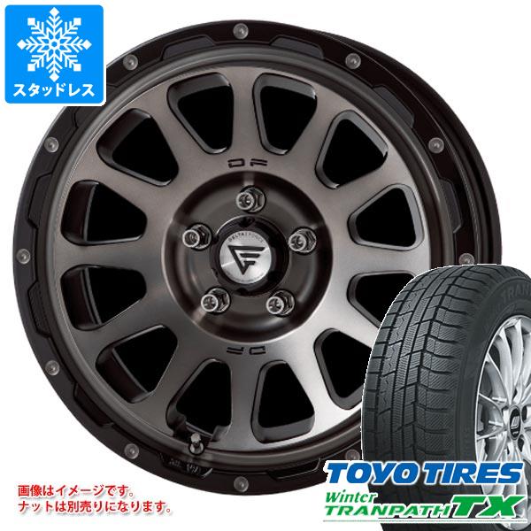 【タイヤ交換対象】スタッドレスタイヤ トーヨー ウィンタートランパス TX 225/60R17 99Q & デルタフォース オーバル 7.0-17 タイヤホイール4本セット225/60-17 TOYO Winter TRANPATH TX|タイヤ1番