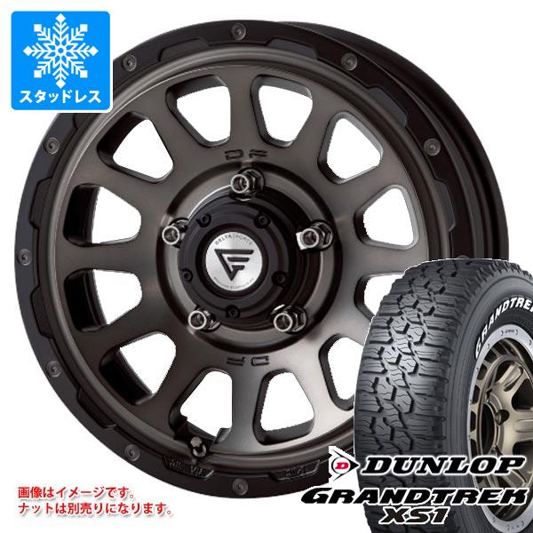 【タイヤ交換対象】5本セット ジムニー JB64W用 スタッドレス ダンロップ グラントレック XS1 LT215/70R16 100/97N ホワイトレター デルタフォース オーバル タイヤホイール5本セット｜タイヤ１番 145,063円
