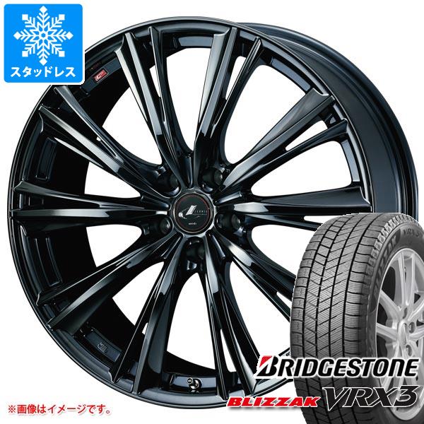 【タイヤ交換対象】スタッドレスタイヤ ブリヂストン ブリザック VRX3 165/50R16 75Q ＆ レオニス WX 5.0-16 タイヤホイール4本セット165/50-16 BRIDGESTONE BLIZZAK VRX3
