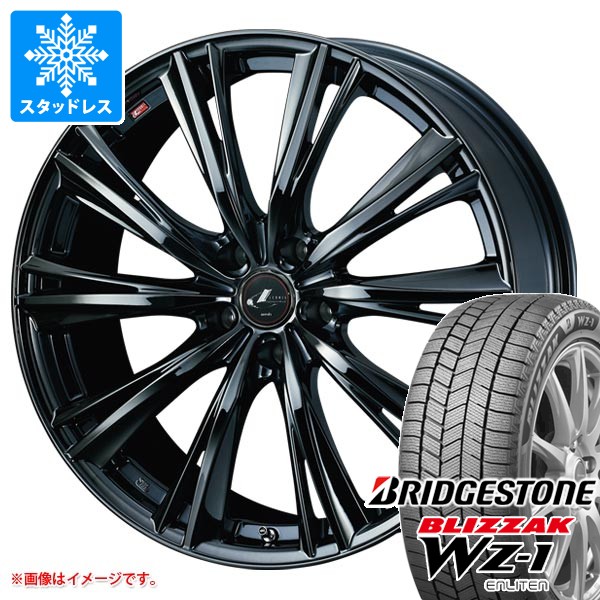 【タイヤ交換対象】スタッドレスタイヤ ブリヂストン ブリザック WZ-1 215/50R17 91Q ＆ レオニス WX 7.0-17 タイヤホイール4本セット215/50-17 BRIDGESTONE BLIZZAK WZ-1｜タイヤ１番