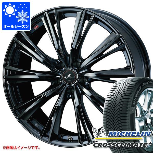 【タイヤ交換対象】オールシーズン 165/65R15 85H XL ミシュラン クロスクライメートプラス レオニス WX 4.5-15 タイヤホイール4本セット