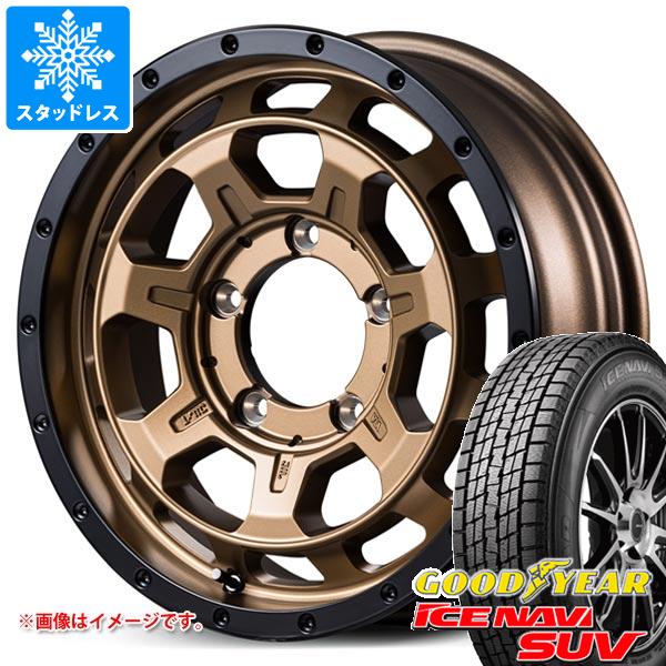 【タイヤ交換対象】5本セット スズキ ジムニー JB64W用 スタッドレス グッドイヤー アイスナビ SUV 215/70R16 100Q ナイトロパワー M7 ファランクス タイヤホイール5本セット