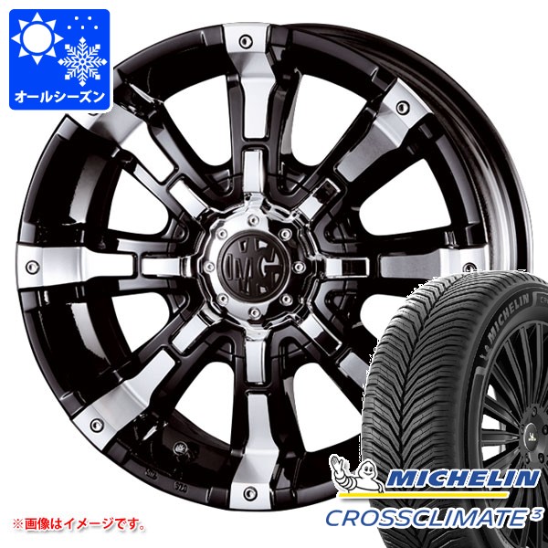 ニッサン T32エクストレイル用 オールシーズンタイヤ ミシュラン クロスクライメート3 235/65R17 108W XL クリムソン MG ビースト 7.0-17 タイヤホイール4本セット｜タイヤ１番