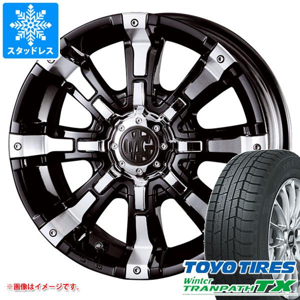【タイヤ交換対象】スタッドレスタイヤ トーヨー ウィンタートランパス TX 225/65R17 102Q & クリムソン MG ビースト 7.0-17 タイヤホイール4本セット225/65-17 TOYO Winter TRANPATH TX|タイヤ1番
