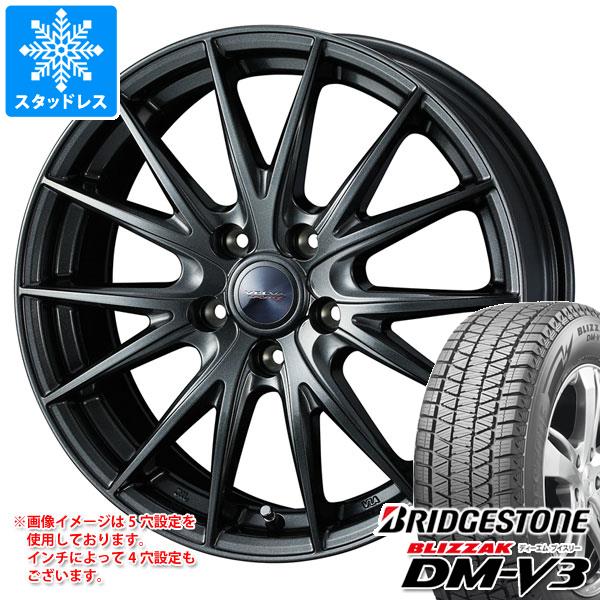 【タイヤ交換対象】トヨタ クラウン クロスオーバー 35系用 スタッドレス ブリヂストン ブリザック DM-V3 225/55R19 103Q XL ヴェルヴァ スポルト2 タイヤホイール4本セット｜タイヤ１番