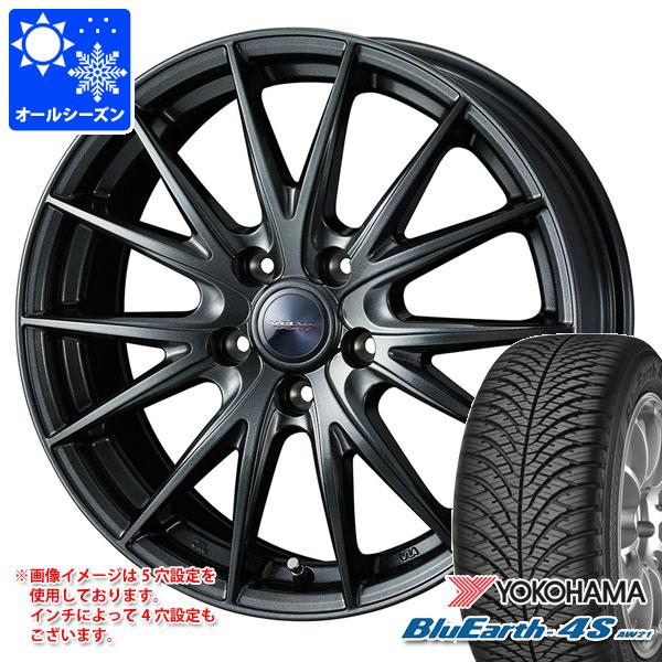 【タイヤ交換対象】BYD アット3 SC2系用 オールシーズンタイヤ ヨコハマ ブルーアース4S AW21 235/50R18 101V XL ヴェルヴァ スポルト2 タイヤホイール4本セット｜タイヤ１番