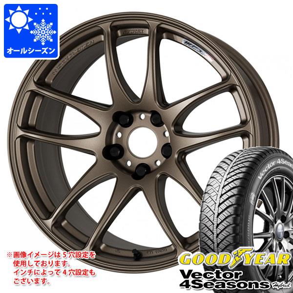 お買い得品 オールシーズン 215 50R17 95H XL グッドイヤー ベクター 4シーズンズ ハイブリッド ワーク エモーション CR