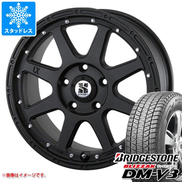 【タイヤ交換対象】ジープ ラングラー JK/JL系用 スタッドレス ブリヂストン ブリザック DM-V3 265/70R17 115Q MLJ エクストリームJ タイヤホイール4本セット