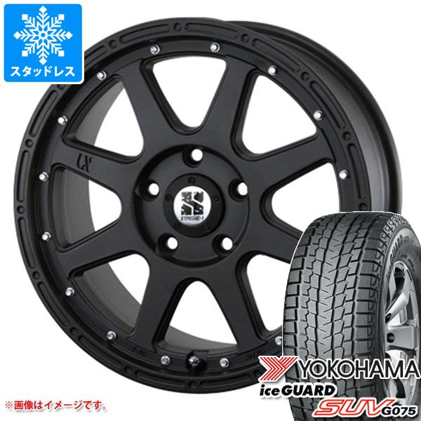 【タイヤ交換対象】ジープ ラングラー JK/JL系用 スタッドレス ヨコハマ アイスガード SUV G075 265/70R17 115Q MLJ エクストリームJ タイヤホイール4本セット