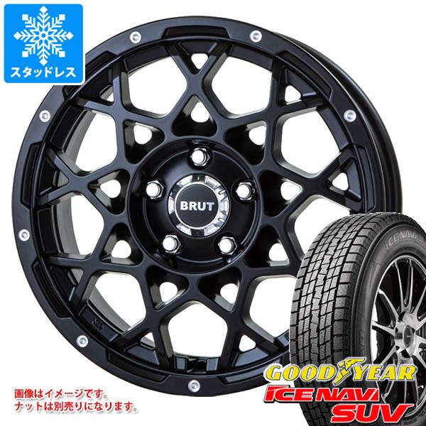 【タイヤ交換対象】ジープ レネゲード BU/BV系用 スタッドレス グッドイヤー アイスナビ SUV 225/70R16 103Q ブルート BR-55 タイヤホイール4本セット|タイヤ1番