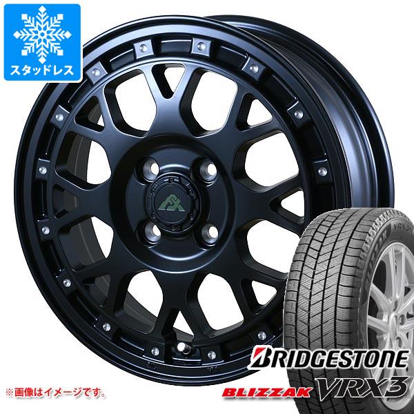 【タイヤ交換対象】スタッドレスタイヤ ブリヂストン ブリザック VRX3 145/80R12 74Q ＆ ドゥオール フェニーチェ クロス XC8 4.0-12 タイヤホイール4本セット145/80-12 BRIDGESTONE BLIZZAK VRX3