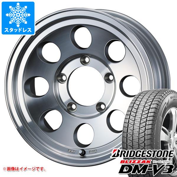 【タイヤ交換対象】ジムニー用 スタッドレス ブリヂストン ブリザック DM-V3 175/80R16 91Q ジムライン タイプ2 タイヤホイール4本セット