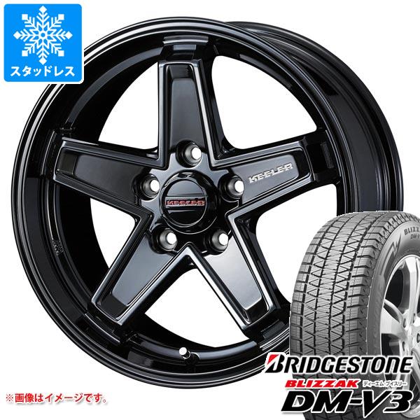 【タイヤ交換対象】ジープ チェロキー KL系用 スタッドレス ブリヂストン ブリザック DM-V3 225/60R17 99Q キーラー タクティクス タイヤホイール4本セット｜タイヤ１番