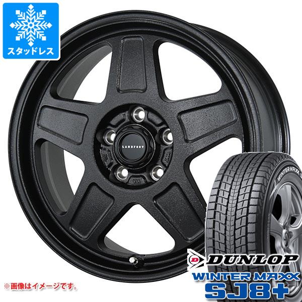 【タイヤ交換対象】スタッドレスタイヤ ダンロップ ウインターマックス SJ8 プラス 235/70R16 106Q ＆ ランドフット GWD 7.0-16 タイヤホイール4本セット235/70-16 DUNLOP WINTER MAXX SJ8+