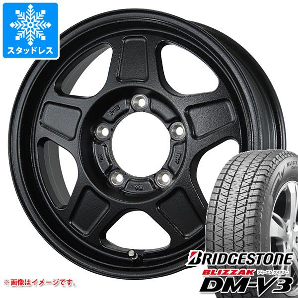 【タイヤ交換対象】スズキ ジムニーノマド JC74W用 スタッドレス ブリヂストン ブリザック DM-V3 215/70R16 100Q ランドフット GWD タイヤホイール4本セット