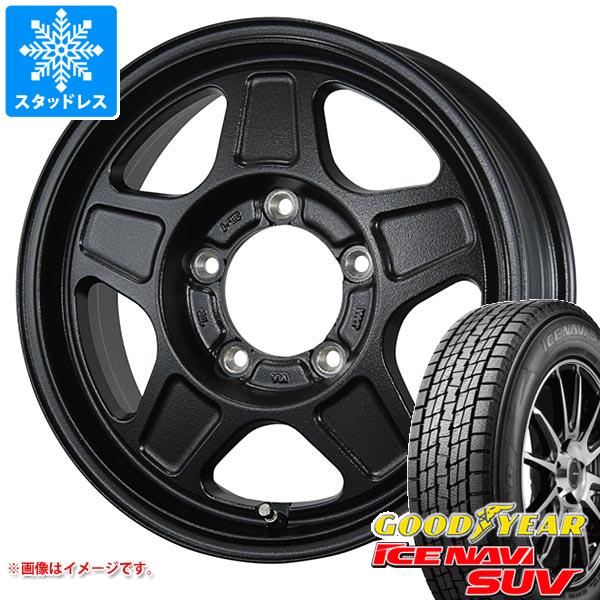 【タイヤ交換対象】スズキ ジムニーノマド JC74W用 スタッドレス グッドイヤー アイスナビ SUV 225/70R16 103Q ランドフット GWD タイヤホイール4本セット