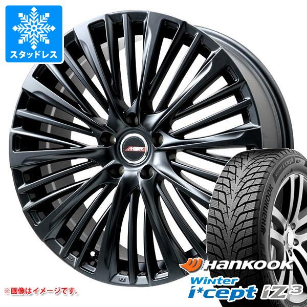 【タイヤ交換対象】クラウン セダン 30系用 スタッドレス ハンコック ウィンターアイセプト iZ3 X for SUV W636A 235/55R19 105H XL プレミックス MER-X タイヤホイール4本セット