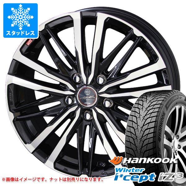 【タイヤ交換対象】スタッドレスタイヤ ハンコック ウィンターアイセプト iZ3 W636 185/65R15 92T XL ＆ スマック クレスト タイヤホイール4本セット185/65-15 HANKOOK Winter i cept iZ3 W636