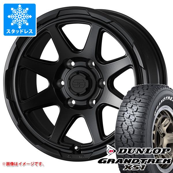 【タイヤ交換対象】ハイエース 200系用 スタッドレス ダンロップ グラントレック XS1 LT215/70R16 100/97N ホワイトレター スタットベルク タイヤホイール4本セット｜タイヤ１番