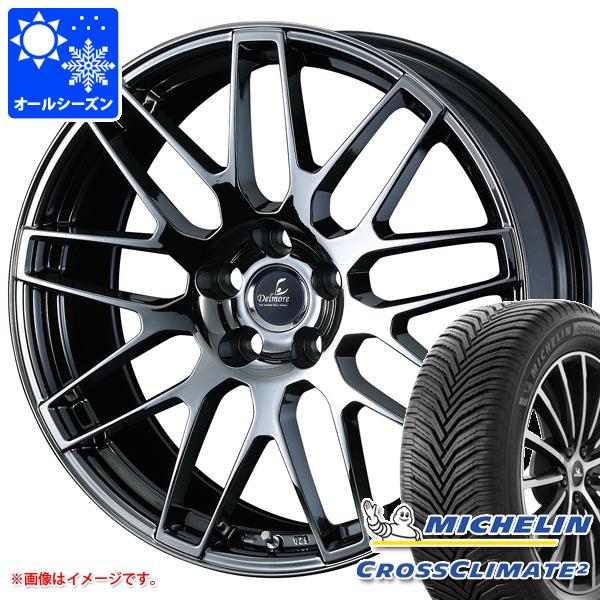 【タイヤ交換対象】 レクサス RX用 オールシーズンタイヤ ミシュラン クロスクライメート2 235/60R18 107H XL VOL ボルボ承認 デルモア LC.S 7.5-18 タイヤホイール4本セット|タイヤ1番