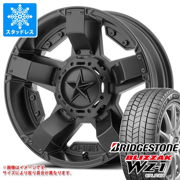 【タイヤ交換対象】5本セット ジープ ラングラー JK/JL系用 スタッドレス ブリヂストン ブリザック WZ-1 265/65R18 116Q XL 2025年10月発売サイズ KMC XD811 ロックスター2 タイヤホイール5本セット｜タイヤ１番