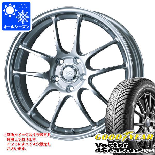 オールシーズン 185/55R16 83H グッドイヤー ベクター 4シーズンズ ハイブリッド エンケイ パフォーマンスライン PF01 6.5-16 タイヤホイール4本セット|タイヤ1番