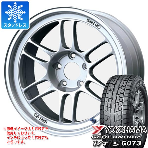 【タイヤ交換対象】スタッドレスタイヤ ヨコハマ ジオランダー I/T-S G073 215/60R17 96Q & エンケイ レーシング RPF1 7.5-17 タイヤホイール4本セット215/60-17 YOKOHAMA GEOLANDAR I/T-S G073|タイヤ1番