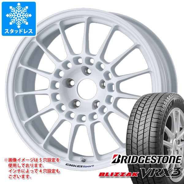 【タイヤ交換対象】スタッドレスタイヤ ブリヂストン ブリザック VRX3 245/40R18 93Q & エンケイ スポーツ RC-T5 8.5-18 タイヤホイール4本セット245/40-18 BRIDGESTONE BLIZZAK VRX3|タイヤ1番