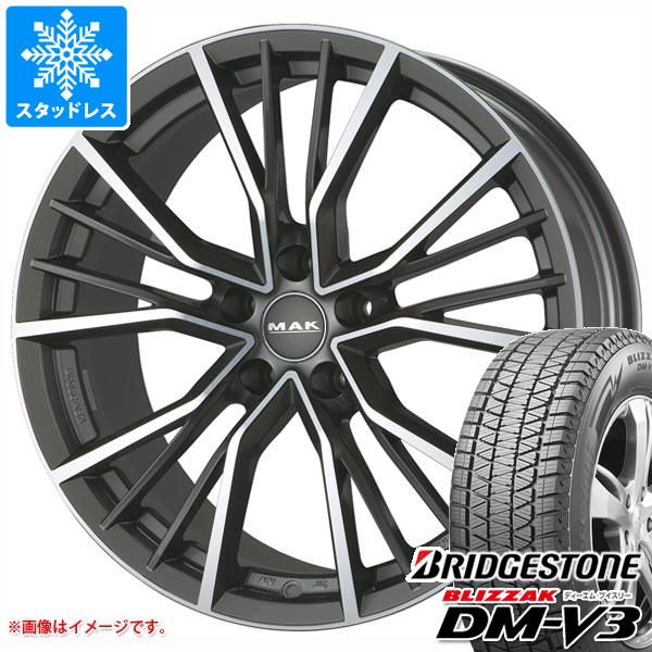 【タイヤ交換対象】アウディ SQ5 FYC系用 スタッドレス ブリヂストン ブリザック DM-V3 235/55R19 105Q XL MAK ユニオン タイヤホイール4本セット|タイヤ1番