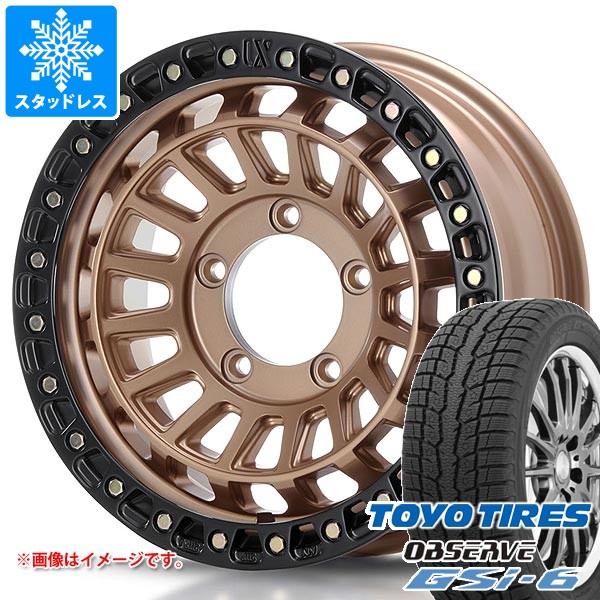 【タイヤ交換対象】スズキ ジムニー用 スタッドレス トーヨー オブザーブ GSi-6 175/80R16 91Q MLJ エクストリームJ XJ08 タイヤホイール4本セット|タイヤ1番