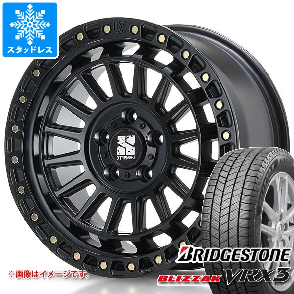 【タイヤ交換対象】トヨタ RAV4 50系用 スタッドレス ブリヂストン ブリザック VRX3 225/65R17 102Q MLJ エクストリームJ XJ08 タイヤホイール4本セット 118,250円