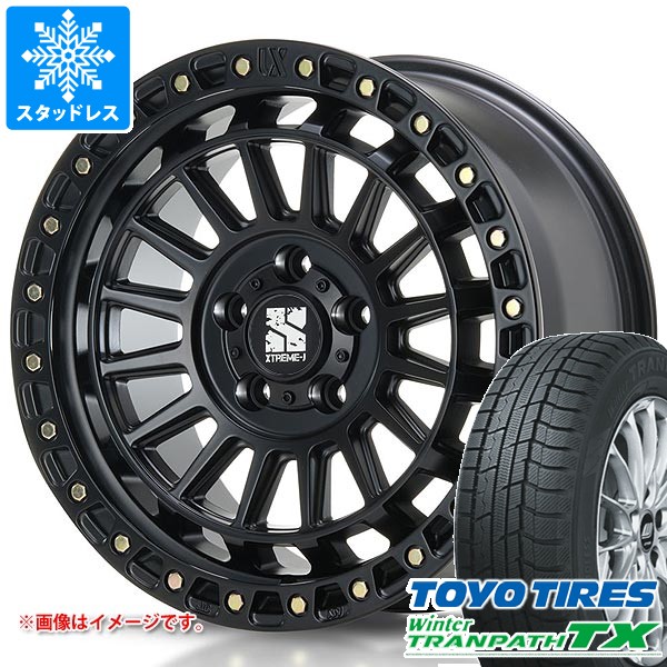 【タイヤ交換対象】ミツビシ デリカD5用 スタッドレス トーヨー ウィンタートランパス TX 225/65R17 102Q MLJ エクストリームJ XJ08 タイヤホイール4本セット｜タイヤ１番