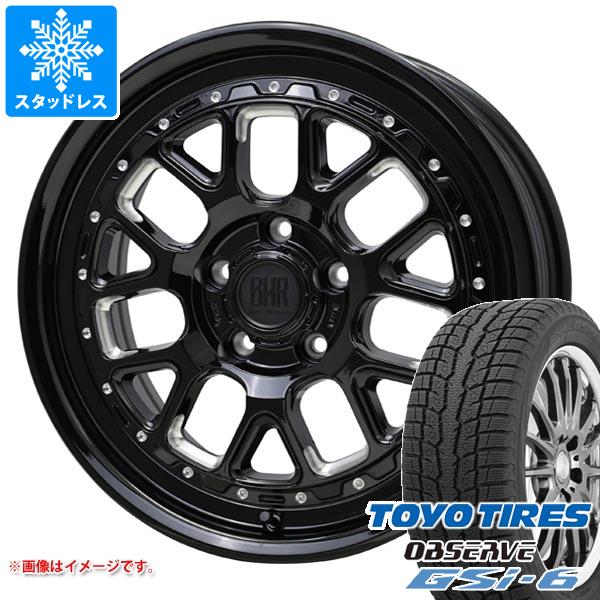 【タイヤ交換対象】T32エクストレイル用 スタッドレス トーヨー オブザーブ GSi-6 225/70R16 103Q バークレイハードロック ヒューロン タイヤホイール4本セット｜タイヤ１番