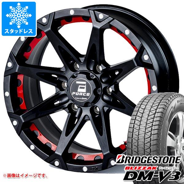 【タイヤ交換対象】5本セット FJクルーザー 10系用 スタッドレス ブリヂストン ブリザック DM-V3 265/70R17 115Q フォース デナリ タイヤホイール5本セット｜タイヤ１番