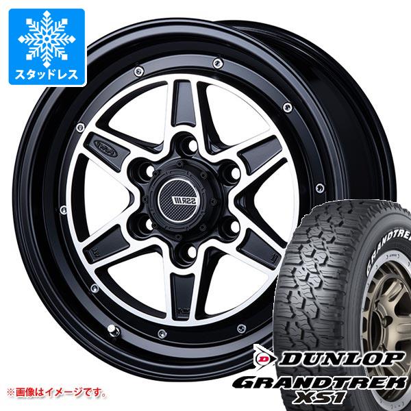 【タイヤ交換対象】ハイエース 200系用 スタッドレス ダンロップ グラントレック XS1 LT215/70R16 100/97N ホワイトレター SSR ディバイド MK-6 タイヤホイール4本セット｜タイヤ１番