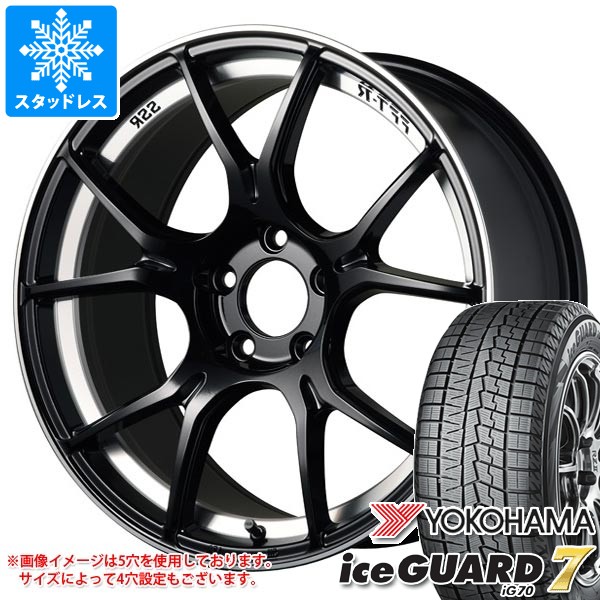 【タイヤ交換対象】スタッドレスタイヤ ヨコハマ アイスガードセブン iG70 175/60R16 82Q ＆ SSR GTX02 6.5-16 タイヤホイール4本セット175/60-16 YOKOHAMA iceGUARD7 iG70