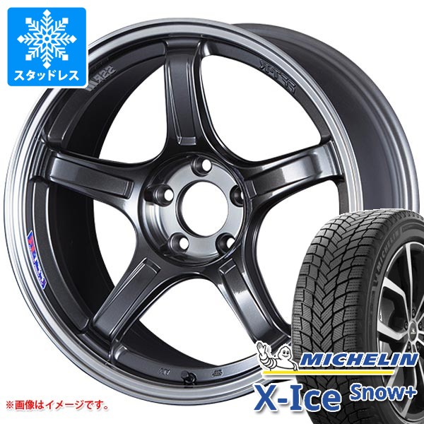 スタッドレスタイヤ ミシュラン エックスアイススノープラス 225/60R18 104H XL ＆ SSR GTX03 7.5-18 タイヤホイール4本セット 225/60-18 MICHELIN X-ICE SNOW+｜タイヤ１番
