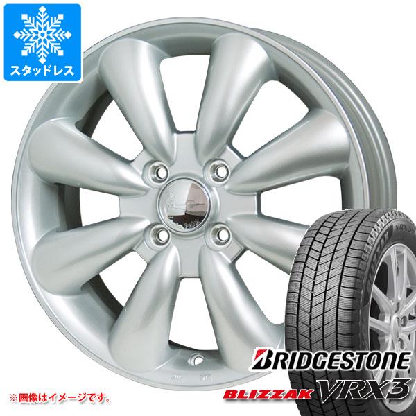 【タイヤ交換対象】スタッドレスタイヤ ブリヂストン ブリザック VRX3 155/65R13 73Q & ララパーム KC-8 4.0-13 タイヤホイール4本セット155/65-13 BRIDGESTONE BLIZZAK VRX3|タイヤ1番