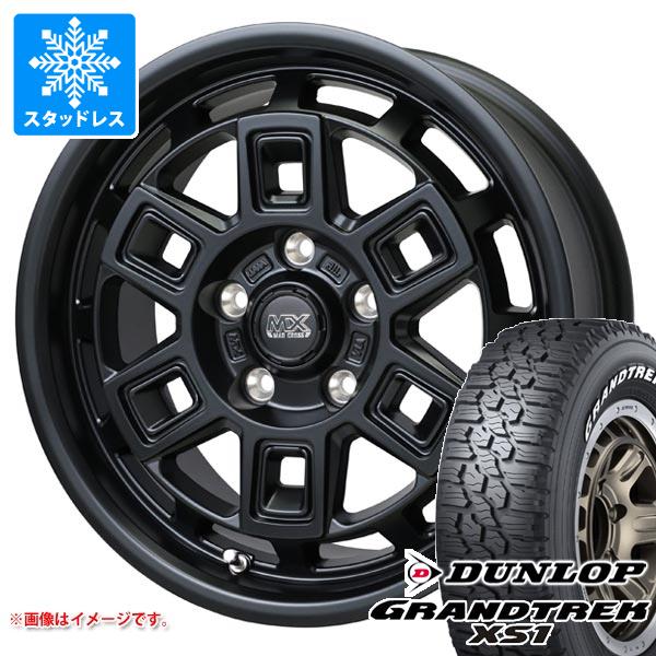 【タイヤ交換対象】スタッドレスタイヤ ダンロップ グラントレック XS1 215/70R16 100/97N ホワイトレター & マッドクロス アイヴァー 7.0-16 タイヤホイール4本セット215/70-16 DUNLOP GRANDTREK XS1|タイヤ1番