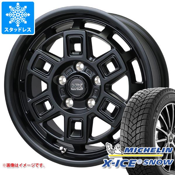 【タイヤ交換対象】CX-8 KG系用 スタッドレス ミシュラン エックスアイススノー SUV 235/65R17 108T XL マッドクロス アイヴァー タイヤホイール4本セット