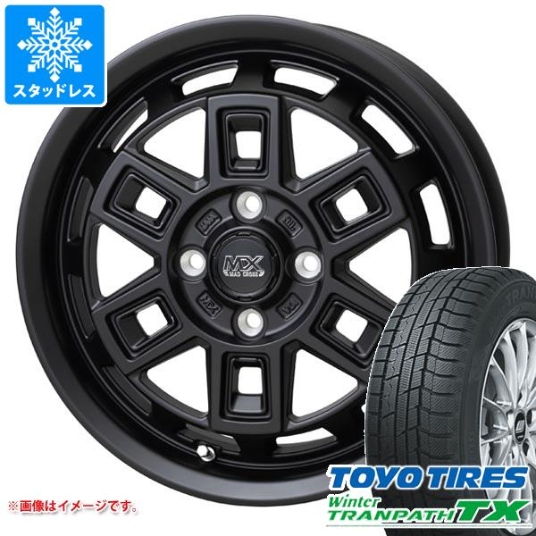 【タイヤ交換対象】ハイゼットカーゴ S320系用 スタッドレス トーヨー ウィンタートランパス TX 165/65R14 79Q マッドクロス アイヴァー タイヤホイール4本セット|タイヤ1番