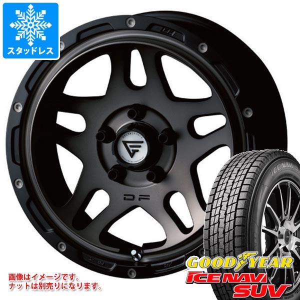 【タイヤ交換対象】デリカD5用 スタッドレス グッドイヤー アイスナビ SUV 225/70R16 103Q デルタフォース オーバーランダー タイヤホイール4本セット|タイヤ1番