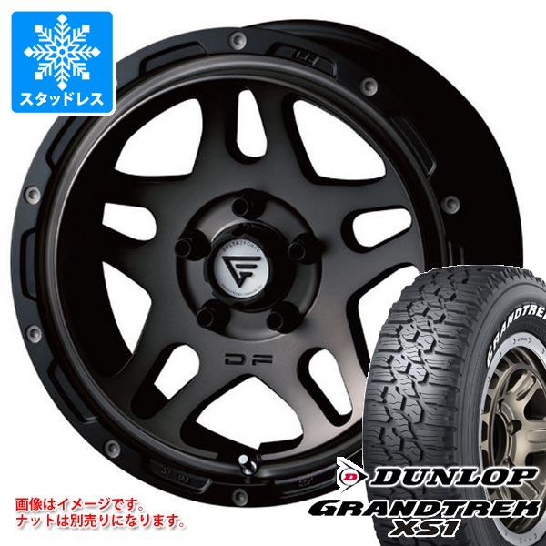 【タイヤ交換対象】5本セット ジムニーシエラ JB74W用 スタッドレス ダンロップ グラントレック XS1 185/85R16 105/103L LT ホワイトレター デルタフォース オーバーランダー タイヤホイール5本セット｜タイヤ１番