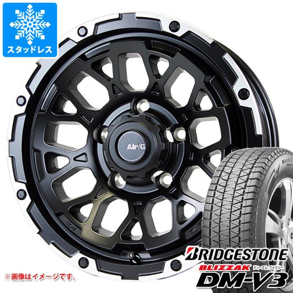 【タイヤ交換対象】ジムニーシエラ JB74W用 スタッドレス ブリヂストン ブリザック DM-V3 215/70R16 100Q エアージー ロックス タイヤホイール4本セット｜タイヤ１番