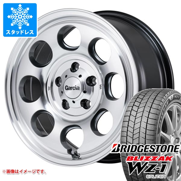 【タイヤ交換対象】ミツビシ アウトランダー GF/GG系用 スタッドレス ブリヂストン ブリザック WZ-1 215/70R16 100Q ガルシア パーム8 タイヤホイール4本セット｜タイヤ１番