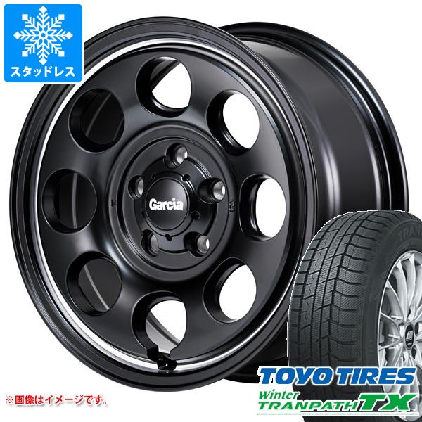 【タイヤ交換対象】デリカD5用 スタッドレス トーヨー ウィンタートランパス TX 215/70R16 100Q ガルシア パーム8 タイヤホイール4本セット|タイヤ1番