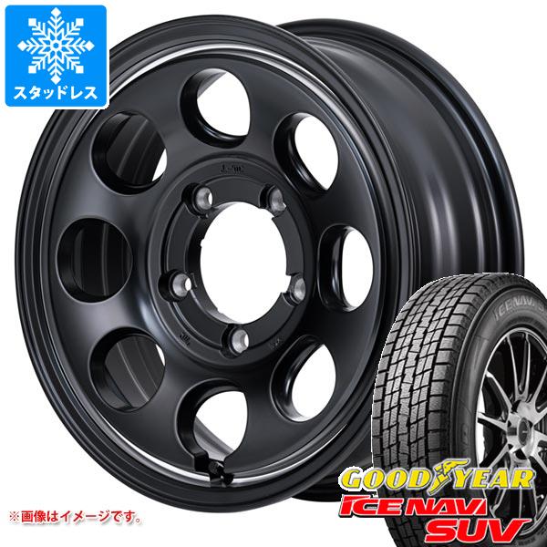 【タイヤ交換対象】5本セット スズキ ジムニーノマド JC74W用 スタッドレス グッドイヤー アイスナビ SUV 215/70R16 100Q ガルシア パーム8 タイヤホイール5本セット