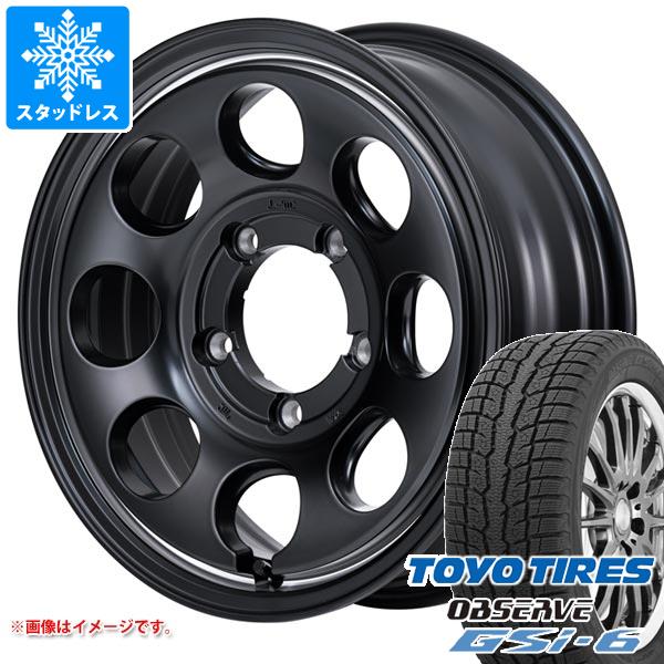 【タイヤ交換対象】5本セット ジムニー用 スタッドレス トーヨー オブザーブ GSi-6 175/80R16 91Q ガルシア パーム8 タイヤホイール5本セット|タイヤ1番