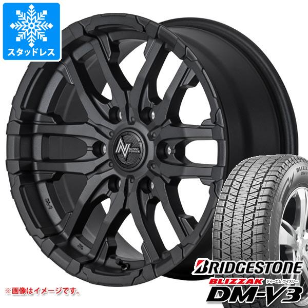 【タイヤ交換対象】ハイエース 200系用 スタッドレス ブリヂストン ブリザック DM-V3 215/70R16 100Q ナイトロパワー M26 クロスファング タイヤホイール4本セット｜タイヤ１番