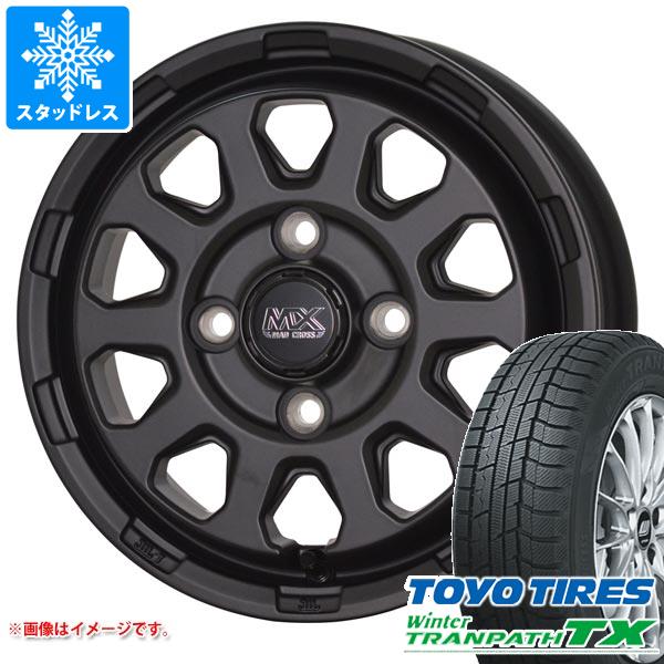 【タイヤ交換対象】スタッドレスタイヤ トーヨー ウィンタートランパス TX 165/55R15 75Q & マッドクロスレンジャー 4.5-15 タイヤホイール4本セット165/55-15 TOYO Winter TRANPATH TX|タイヤ1番